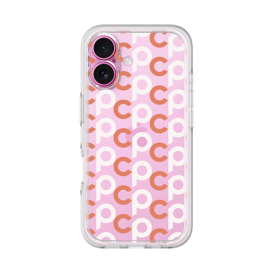 プレミアムパネル［ オリジナル - CASEPLAYイニシャル総柄 - オレンジ ］