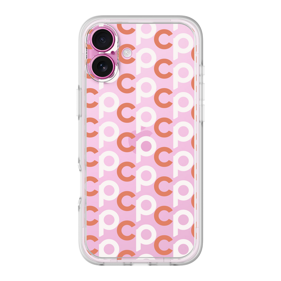 プレミアムパネル［ オリジナル - CASEPLAYイニシャル総柄 - オレンジ ］