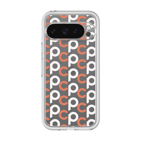 プレミアムパネル［ オリジナル - CASEPLAYイニシャル総柄 - オレンジ ］