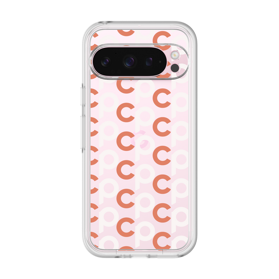 プレミアムパネル［ オリジナル - CASEPLAYイニシャル総柄 - オレンジ ］