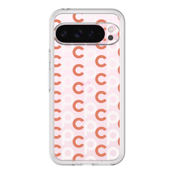 プレミアムパネル［ オリジナル - CASEPLAYイニシャル総柄 - オレンジ ］