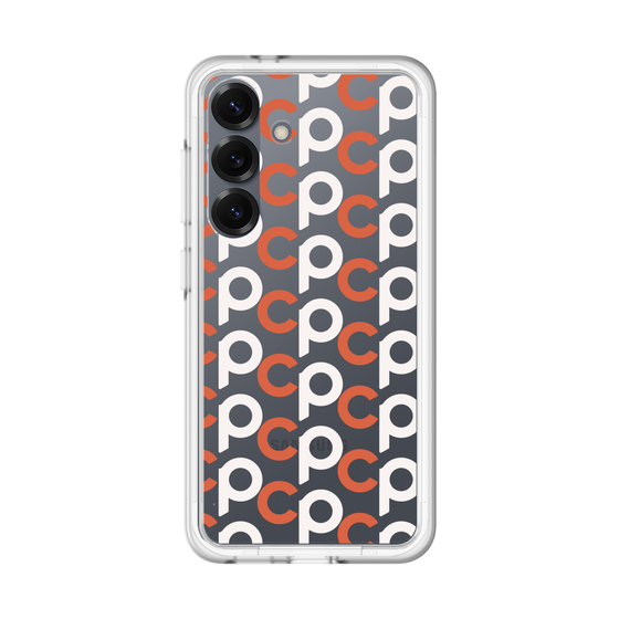 プレミアムパネル［ オリジナル - CASEPLAYイニシャル総柄 - オレンジ ］