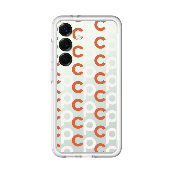 プレミアムパネル［ オリジナル - CASEPLAYイニシャル総柄 - オレンジ ］
