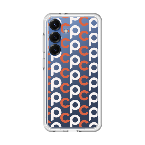 プレミアムパネル［ オリジナル - CASEPLAYイニシャル総柄 - オレンジ ］
