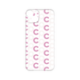 プレミアムパネル［ オリジナル - CASEPLAYイニシャル総柄 - ピンク ］