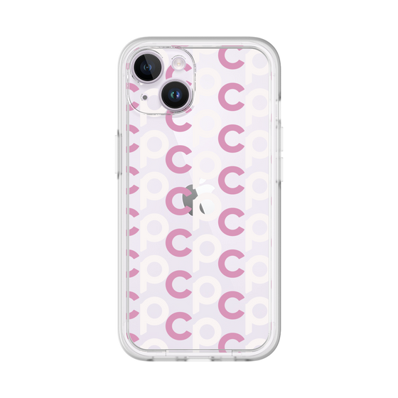 プレミアムパネル［ オリジナル - CASEPLAYイニシャル総柄 - ピンク ］