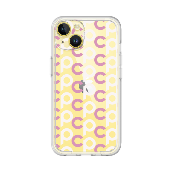 プレミアムパネル［ オリジナル - CASEPLAYイニシャル総柄 - ピンク ］