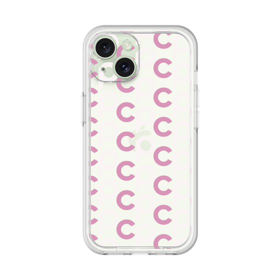 プレミアムパネル［ オリジナル - CASEPLAYイニシャル総柄 - ピンク ］