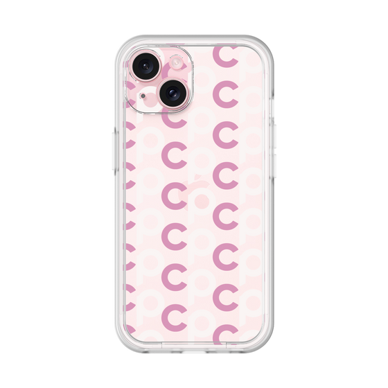 プレミアムパネル［ オリジナル - CASEPLAYイニシャル総柄 - ピンク ］