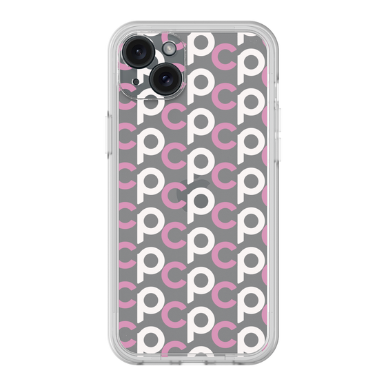 プレミアムパネル［ オリジナル - CASEPLAYイニシャル総柄 - ピンク ］