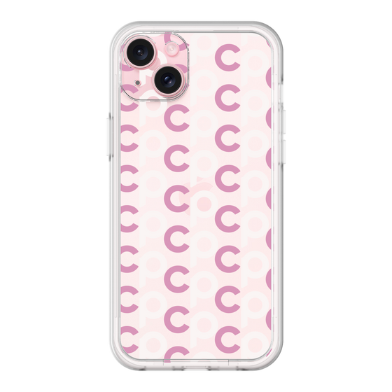 プレミアムパネル［ オリジナル - CASEPLAYイニシャル総柄 - ピンク ］