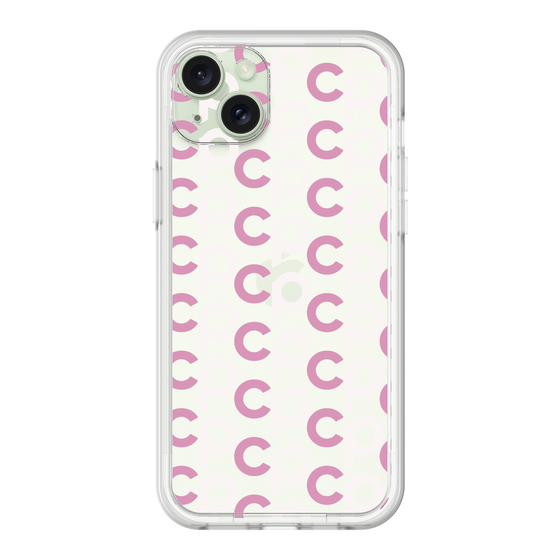 プレミアムパネル［ オリジナル - CASEPLAYイニシャル総柄 - ピンク ］