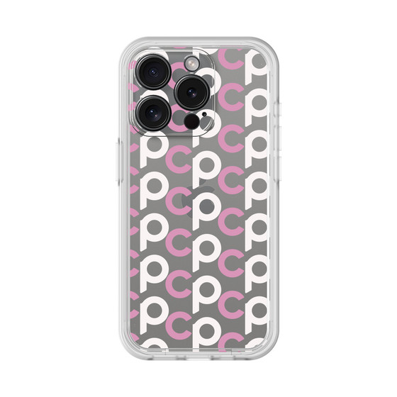 プレミアムパネル［ オリジナル - CASEPLAYイニシャル総柄 - ピンク ］