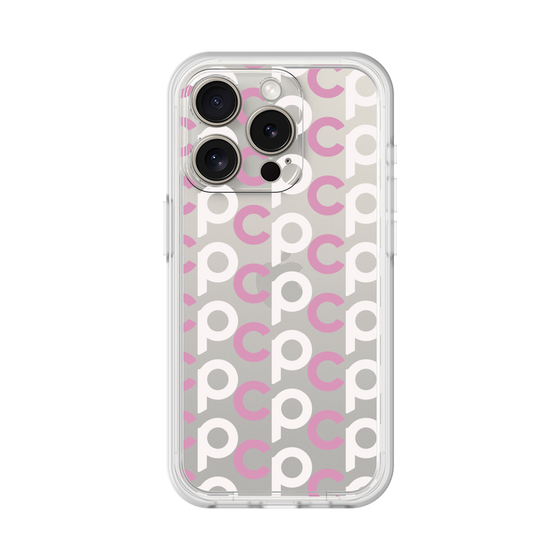 プレミアムパネル［ オリジナル - CASEPLAYイニシャル総柄 - ピンク ］