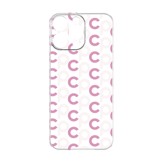 プレミアムパネル［ オリジナル - CASEPLAYイニシャル総柄 - ピンク ］