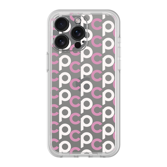 プレミアムパネル［ オリジナル - CASEPLAYイニシャル総柄 - ピンク ］
