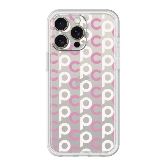 プレミアムパネル［ オリジナル - CASEPLAYイニシャル総柄 - ピンク ］