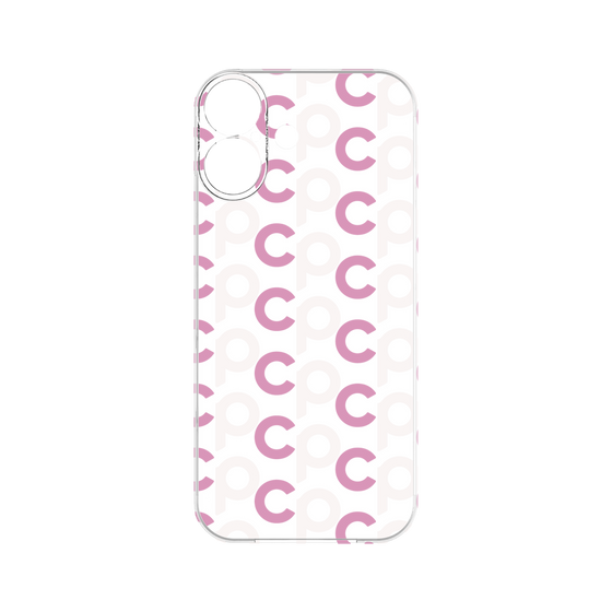 プレミアムパネル［ オリジナル - CASEPLAYイニシャル総柄 - ピンク ］
