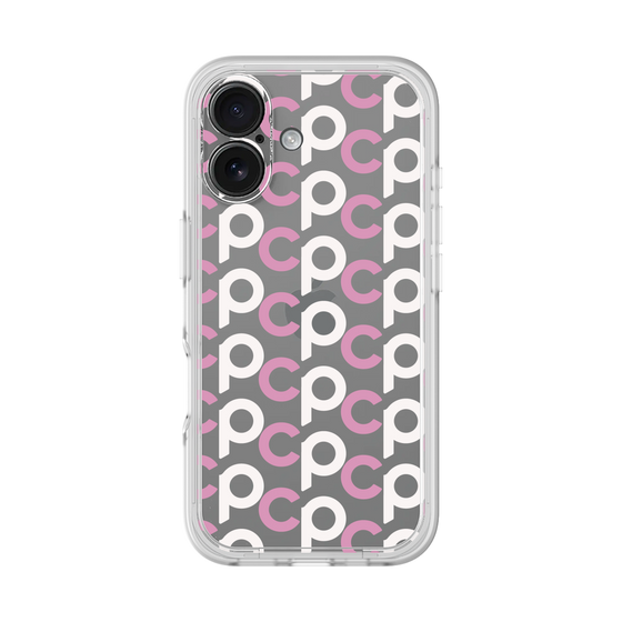 プレミアムパネル［ オリジナル - CASEPLAYイニシャル総柄 - ピンク ］