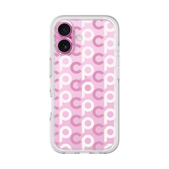プレミアムパネル［ オリジナル - CASEPLAYイニシャル総柄 - ピンク ］