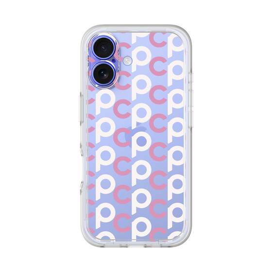 プレミアムパネル［ オリジナル - CASEPLAYイニシャル総柄 - ピンク ］