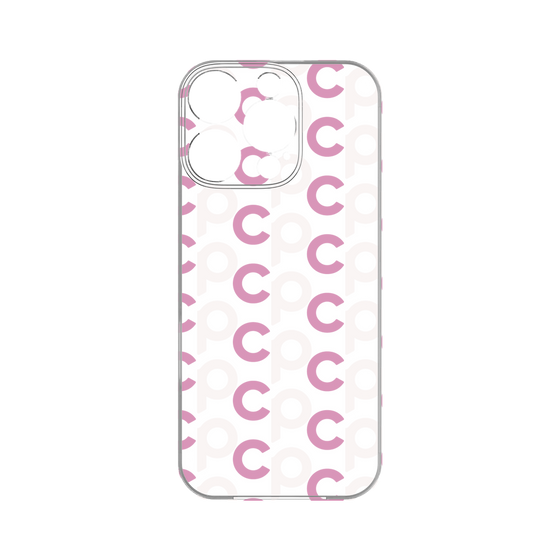 プレミアムパネル［ オリジナル - CASEPLAYイニシャル総柄 - ピンク ］