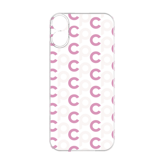 プレミアムパネル［ オリジナル - CASEPLAYイニシャル総柄 - ピンク ］