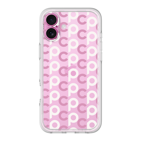 プレミアムパネル［ オリジナル - CASEPLAYイニシャル総柄 - ピンク ］