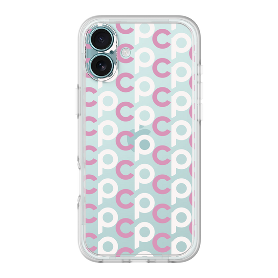 プレミアムパネル［ オリジナル - CASEPLAYイニシャル総柄 - ピンク ］