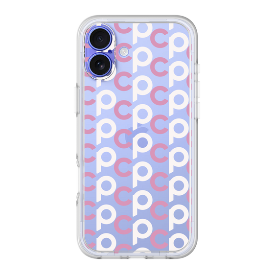 プレミアムパネル［ オリジナル - CASEPLAYイニシャル総柄 - ピンク ］