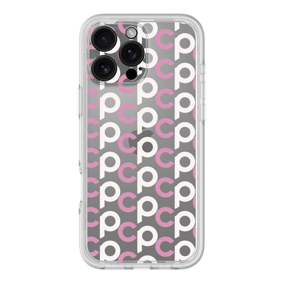 プレミアムパネル［ オリジナル - CASEPLAYイニシャル総柄 - ピンク ］
