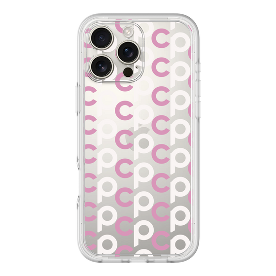 プレミアムパネル［ オリジナル - CASEPLAYイニシャル総柄 - ピンク ］
