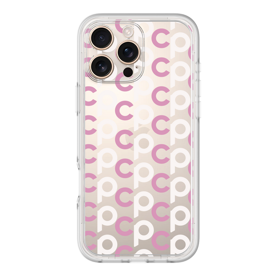 プレミアムパネル［ オリジナル - CASEPLAYイニシャル総柄 - ピンク ］