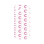 プレミアムパネル［ オリジナル - CASEPLAYイニシャル総柄 - ピンク ］