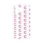 プレミアムパネル［ オリジナル - CASEPLAYイニシャル総柄 - ピンク ］