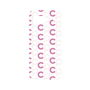 プレミアムパネル［ オリジナル - CASEPLAYイニシャル総柄 - ピンク ］