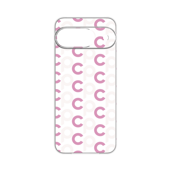 プレミアムパネル［ オリジナル - CASEPLAYイニシャル総柄 - ピンク ］