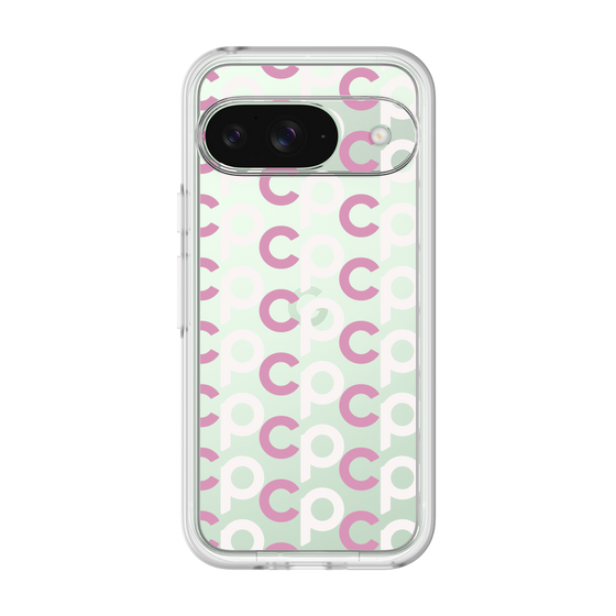 プレミアムパネル［ オリジナル - CASEPLAYイニシャル総柄 - ピンク ］