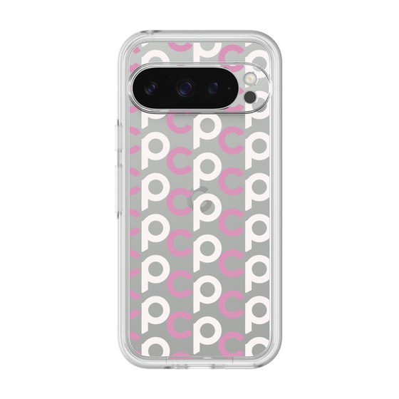 プレミアムパネル［ オリジナル - CASEPLAYイニシャル総柄 - ピンク ］