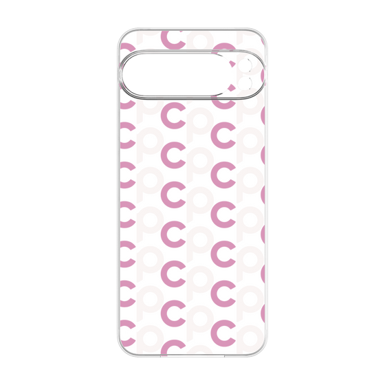 プレミアムパネル［ オリジナル - CASEPLAYイニシャル総柄 - ピンク ］