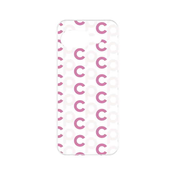 プレミアムパネル［ オリジナル - CASEPLAYイニシャル総柄 - ピンク ］