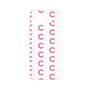 プレミアムパネル［ オリジナル - CASEPLAYイニシャル総柄 - ピンク ］