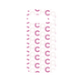 プレミアムパネル［ オリジナル - CASEPLAYイニシャル総柄 - ピンク ］