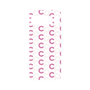 プレミアムパネル［ オリジナル - CASEPLAYイニシャル総柄 - ピンク ］