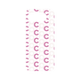 プレミアムパネル［ オリジナル - CASEPLAYイニシャル総柄 - ピンク ］