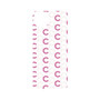 プレミアムパネル［ オリジナル - CASEPLAYイニシャル総柄 - ピンク ］