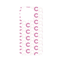 プレミアムパネル［ オリジナル - CASEPLAYイニシャル総柄 - ピンク ］