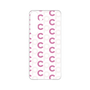 プレミアムパネル［ オリジナル - CASEPLAYイニシャル総柄 - ピンク ］