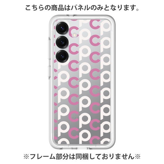 プレミアムパネル［ オリジナル - CASEPLAYイニシャル総柄 - ピンク ］