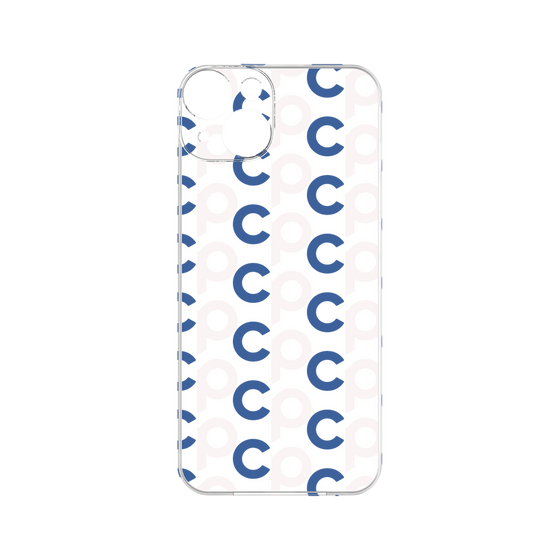 プレミアムパネル［ オリジナル - CASEPLAYイニシャル総柄 - ネイビー ］